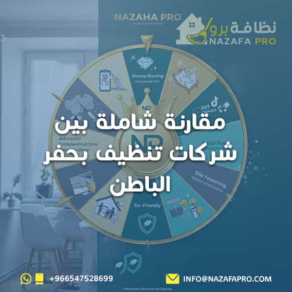 مقارنة شاملة بين شركات تنظيف بحفر الباطن