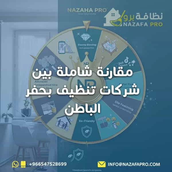 مقارنة شاملة بين شركات تنظيف بحفر الباطن