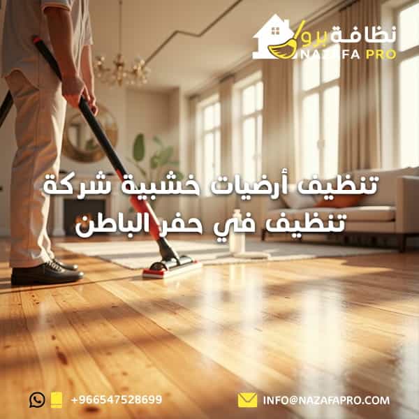 تنظيف أرضيات خشبية شركة تنظيف في حفر الباطن 0547528699