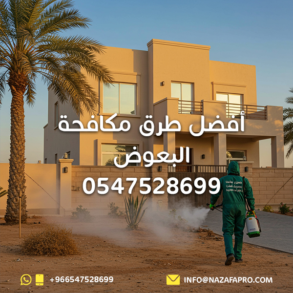 أفضل طرق مكافحة البعوض - 0547528699