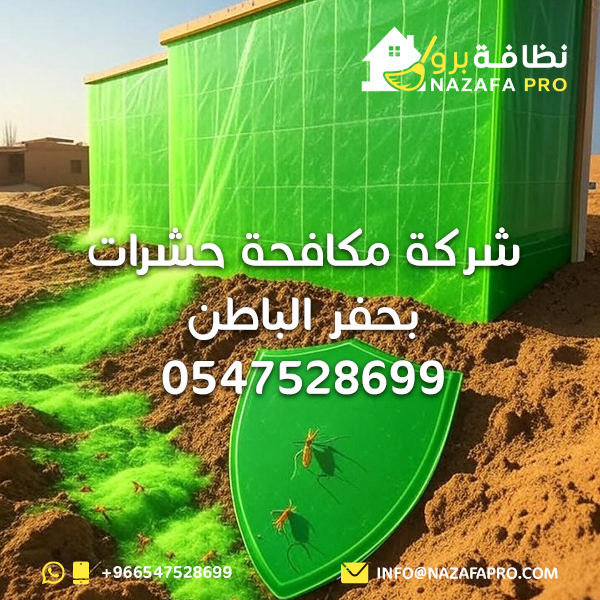 شركة مكافحة حشرات بحفر الباطن - 0547528699