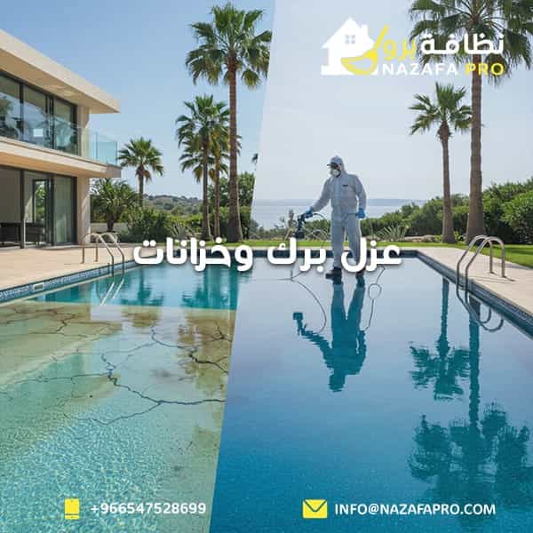 عزل برك وخزانات - ٠٥٤٧٥٢٨٦٩٩