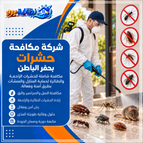 شركة مكافحة حشرات بحفر الباطن