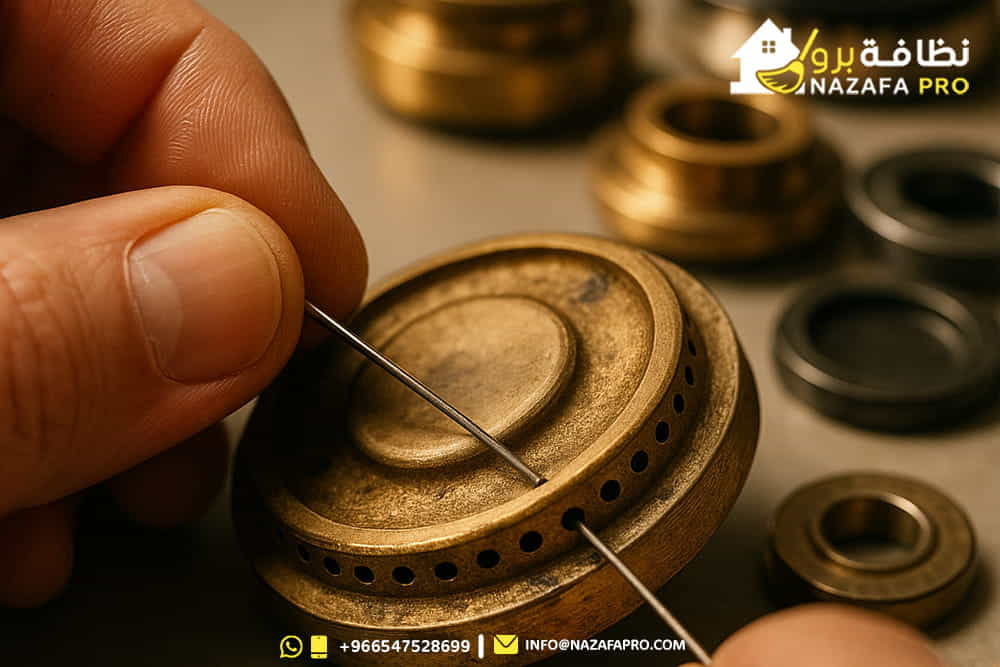 تنظيف-فرن-الغاز-بعد-انسكاب-الطعام