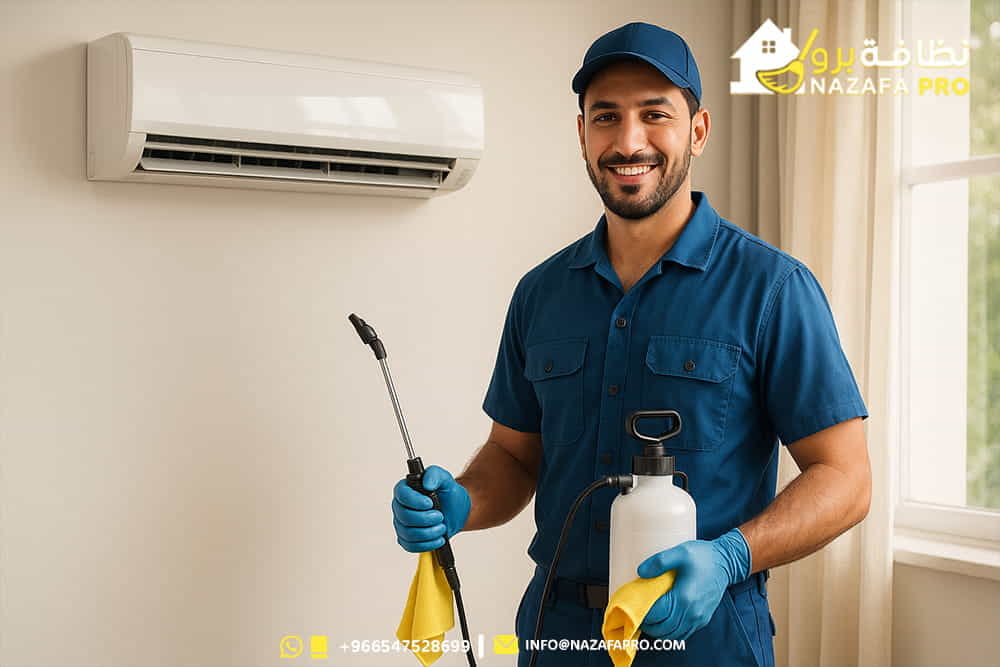 تنظيف-المكيف-السبليت-بدون-فك