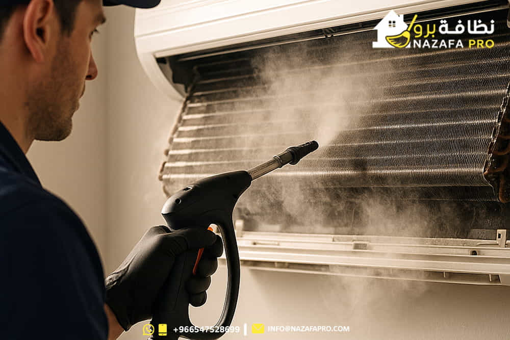 تنظيف-المكيف-السبليت-بدون-فك