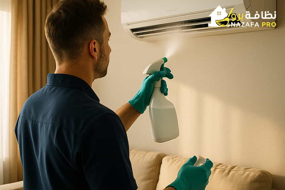 تنظيف-المكيف-السبليت-بدون-فك