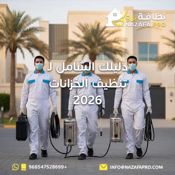 دليلك الشامل لـ تنظيف الخزانات 2026