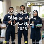 اختيار شركة تنظيف موثوقة شركة تنظيف موثوقة كيف تختار شركة تنظيف شركات تنظيف بحفر الباطن شركة تنظيف منازل بحفر الباطن افضل شركة تنظيف معايير اختيار شركة تنظيف شركة تنظيف موثوقة في حفر الباطن نصائح اختيار شركة تنظيف