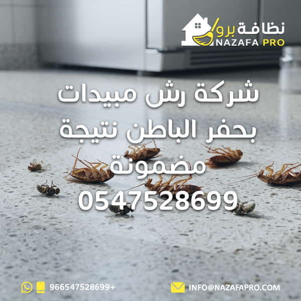 شركة رش مبيدات بحفر الباطن نتيجة مضمونة 0547528699
