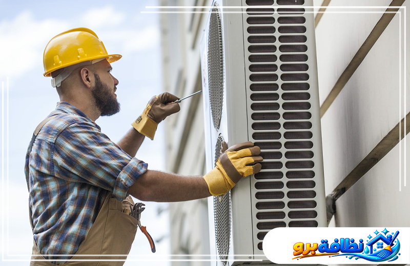 محل تصليح مكيفات بحفر الباطن 0547528699 نظافة برو يوفر الفني خدمات صيانة مكيفات شاملة تشمل الفحص والتنظيف والإصلاح للحفاظ على تشغيل المكيف بكفاءة.
