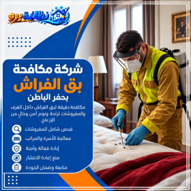 شركة مكافحة بق الفراش بحفر الباطن